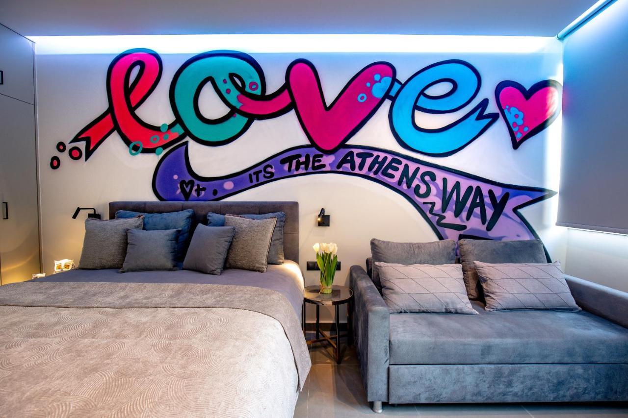 Triple A - Graffiti Homage In Psirri Square - Free Parking! Apartment Atena Exterior foto