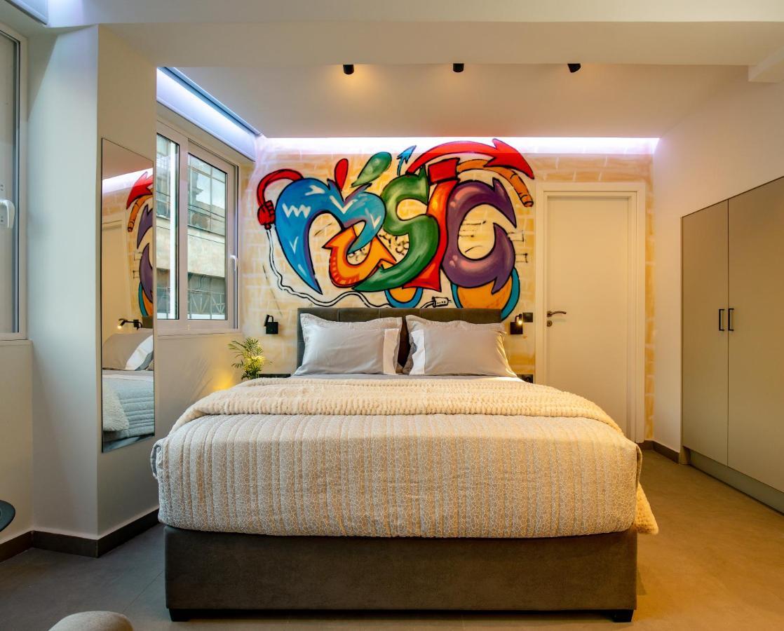 Triple A - Graffiti Homage In Psirri Square - Free Parking! Apartment Atena Exterior foto